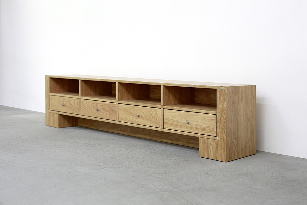 WISSMANN TV Lowboard ART119 Farbe : Buche | Größe : 160 cm - 6 Fächer WISSMANN TV Lowboard ART119 Farbe : Buche | Größe : 160 cm - 6 Fächer