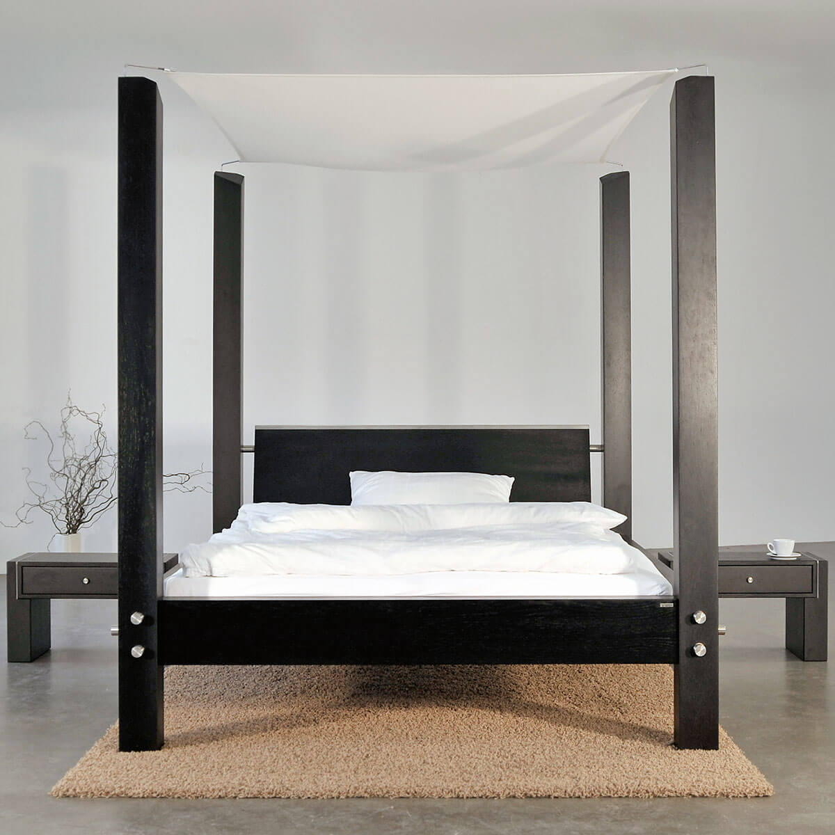 Design Himmelbett exklusiv by Wissmann Design - loft ART317 Holz