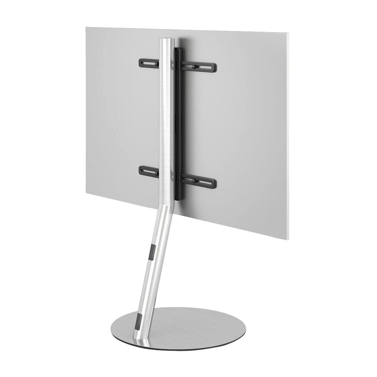 WISSMANN Design TV Ständer / Standfuß ART900 CIRCLE Edelstahl WISSMANN Design TV Ständer / Standfuß ART900 CIRCLE Edelstahl