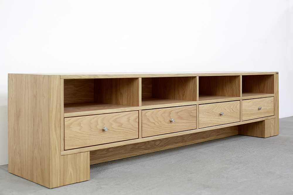 WISSMANN TV Lowboard ART119 Farbe : Buche | Größe : 160 cm - 6 Fächer WISSMANN TV Lowboard ART119 Farbe : Buche | Größe : 160 cm - 6 Fächer