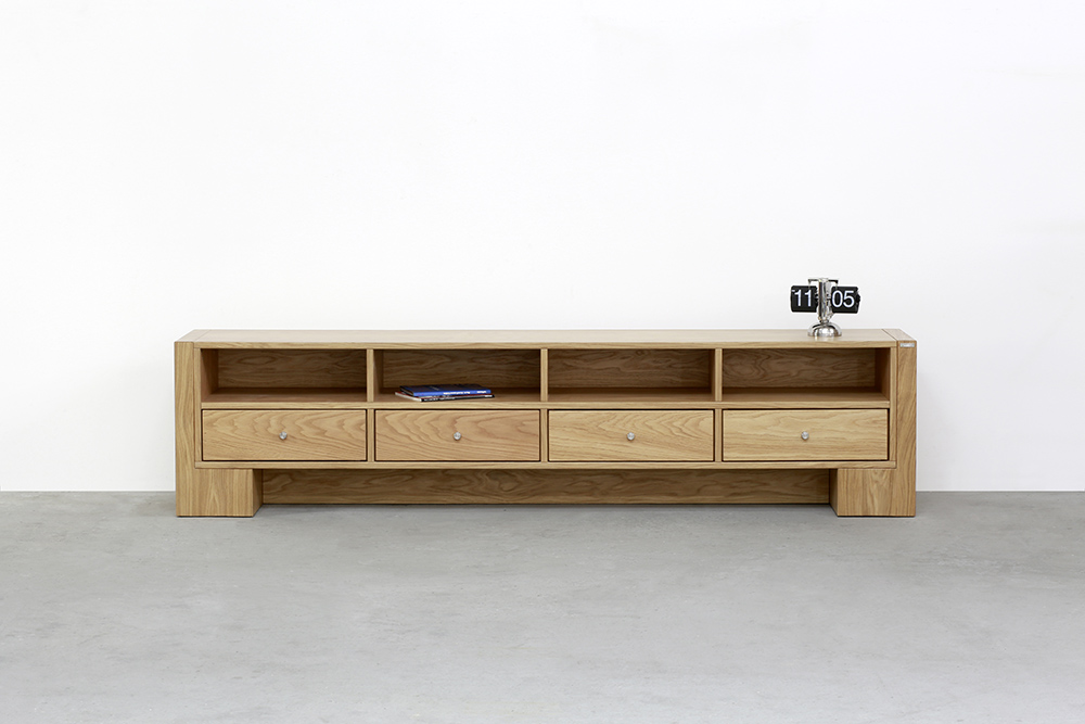 WISSMANN TV Lowboard ART119 Farbe : Buche | Größe : 160 cm - 6 Fächer WISSMANN TV Lowboard ART119 Farbe : Buche | Größe : 160 cm - 6 Fächer