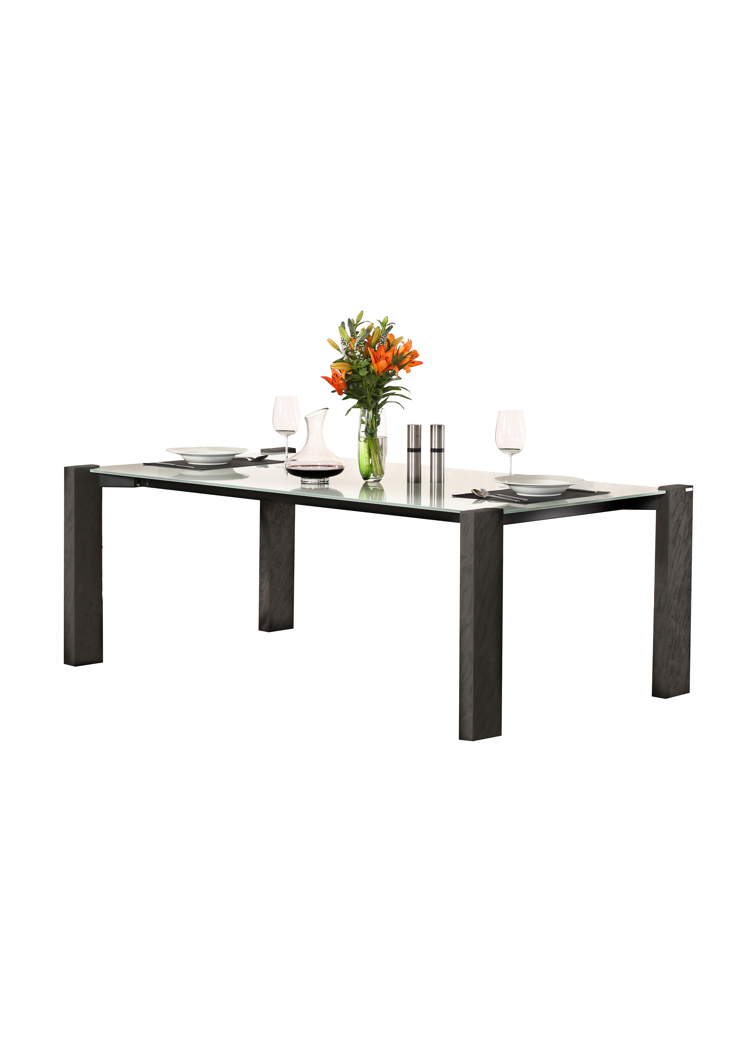 WISSMANN Design Esstisch Glasplatte art605