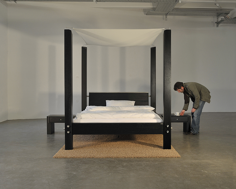 Himmelbett exklusiv by Wissmann Design - loft ART317 Holz