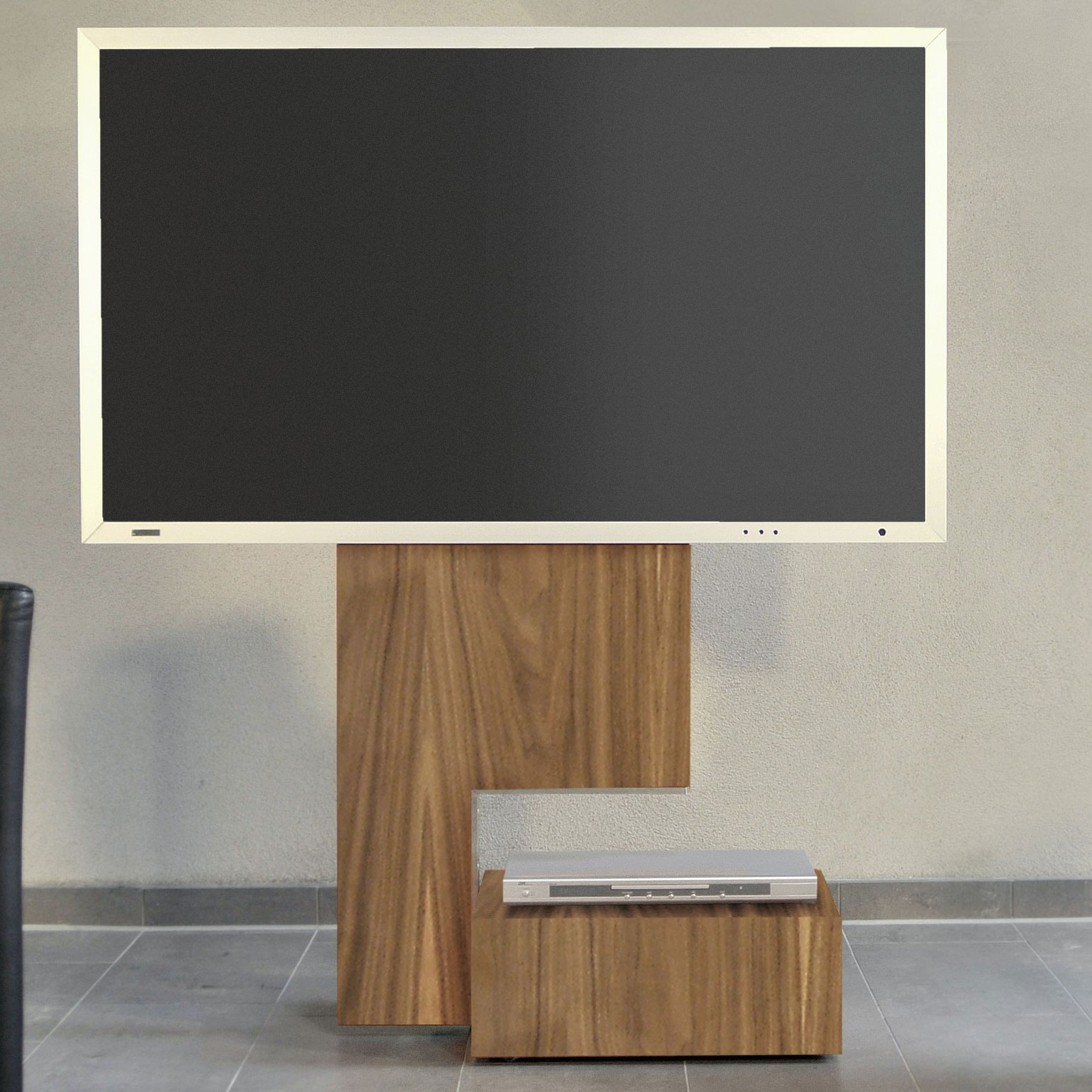WISSMANN TV Ständer move ART115  Holz - Eiche schwarz