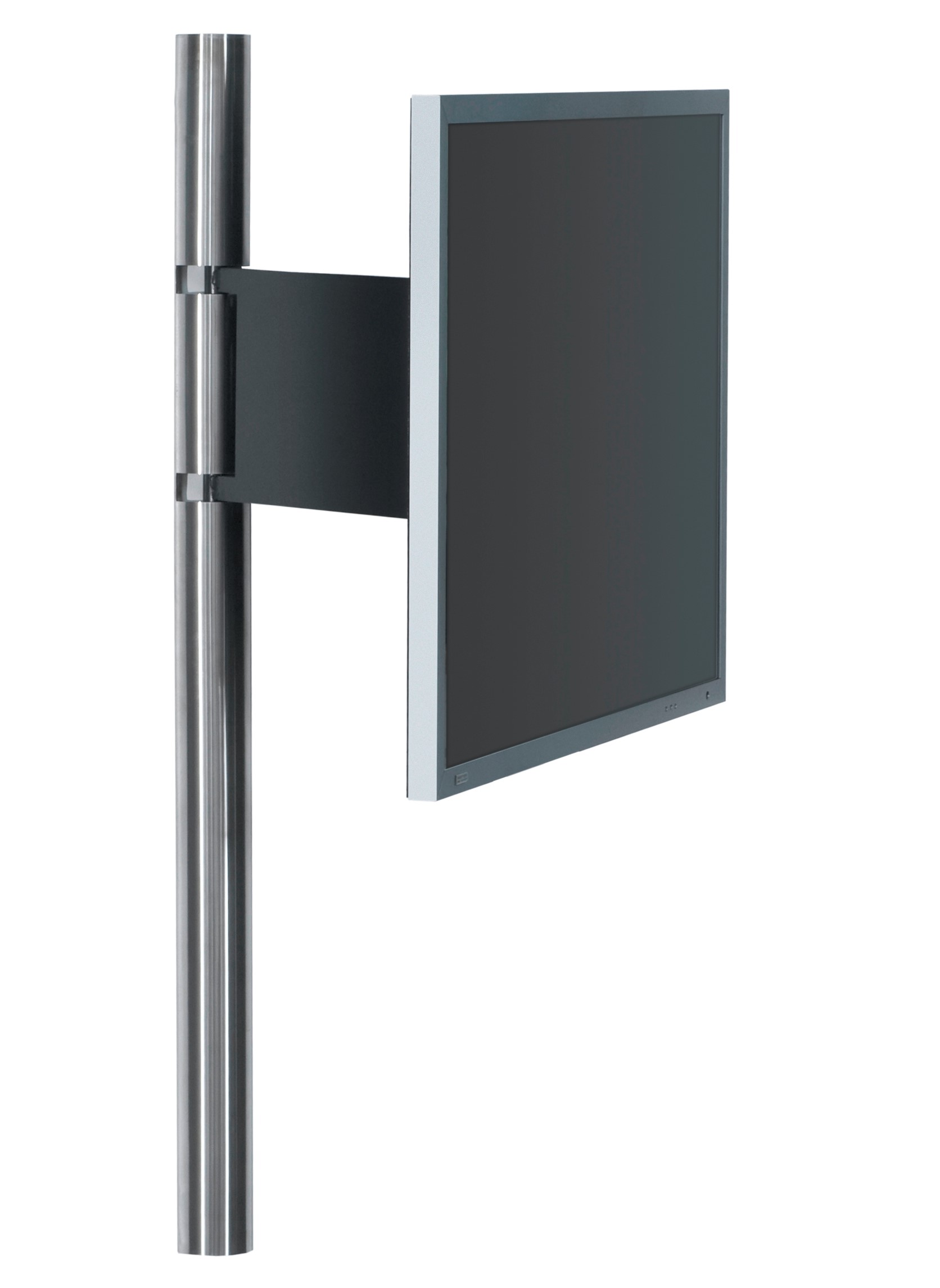 Wissmann Design TV Wandhalterung solution art123 schwenkbar Edelstahl bis 85"
